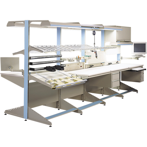 Modular Ergonomic Workstations - Tool Glide Track & Trolley Assemblies Ottawa Fastener Supply