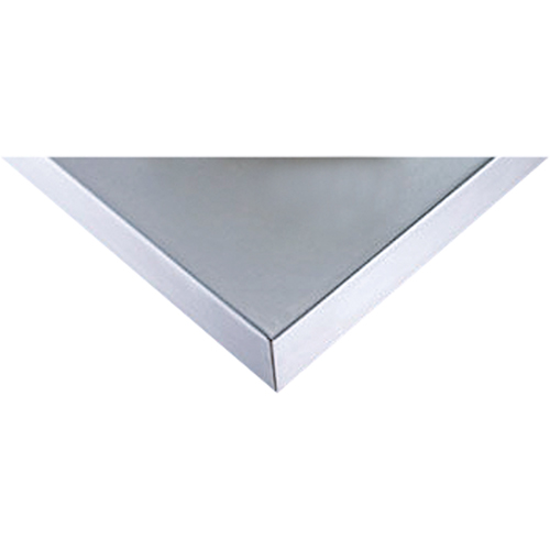 304 Stainless Steel Wood-Filled Workbench Tops, 24" D x 48" W, 1-3/4" Thick Ottawa Fastener Supply