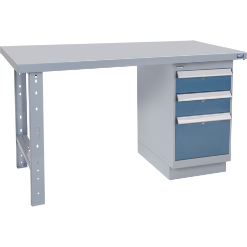 Workbench, 60" W x 36" D x 34" H, 2500 lbs. Capacity Ottawa Fastener Supply