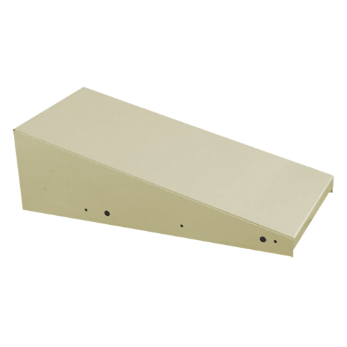 Clean Line Economy Lockers Slope Top, 1 Bank, 18" D x 12" W x 6" H, Beige, Steel Ottawa Fastener Supply
