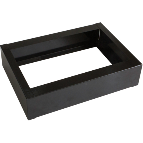 All-Welded Concorde - Heavy-Duty Lockers Recessed Base, 1 Banks, 4" H x 12" W x 17" D, Black, Steel Ottawa Fastener Supply