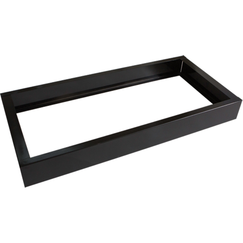 Base encastr&eacute;e pour casiers robustes enti&egrave;rement soud&eacute;e Concorde, 3 Blocs, 4" lo x 36" la x 17" p, Noir, Acier Ottawa Fastener Supply