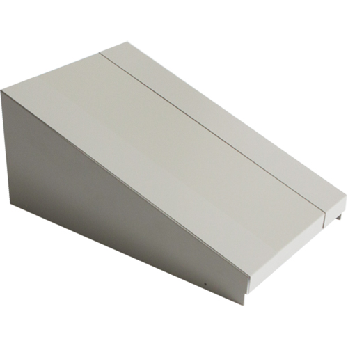 All-Welded Concorde - Heavy-Duty Lockers Sloping Top, 1 Bank, 18" D x 12" W x 6" H, Grey, Steel Ottawa Fastener Supply