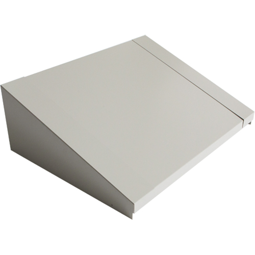 All-Welded Concorde - Heavy-Duty Lockers Sloping Top, 2 Bank, 18" D x 24" W x 6" H, Grey, Steel Ottawa Fastener Supply