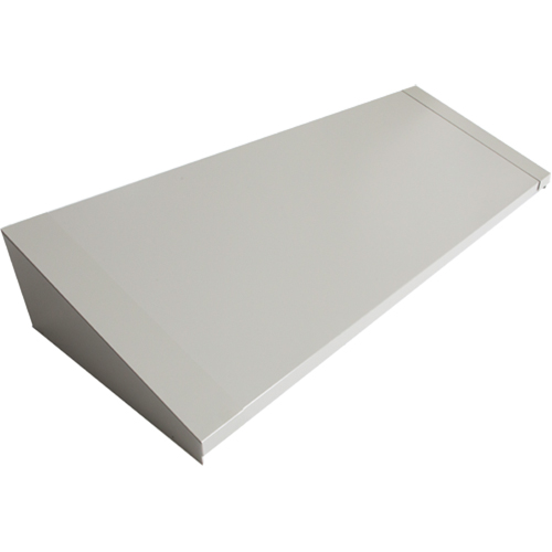 All-Welded Concorde - Heavy-Duty Lockers Sloping Top, 4 Bank, 18" D x 48" W x 6" H, Grey, Steel Ottawa Fastener Supply
