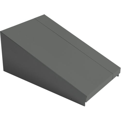 Dessus inclin&eacute; pour casiers robustes enti&egrave;rement soud&eacute; Concorde, Bloc de 1, 18" p x 12" la x 6" ha, Acier Ottawa Fastener Supply