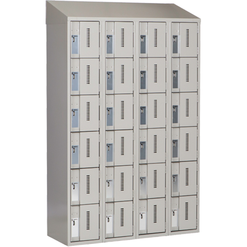 Casiers robustes Concorde, 6 niveaux, Bloc de 4, 48" x 18" x 78", Acier, Gris, Soud&eacute; (assembl&eacute;) Ottawa Fastener Supply