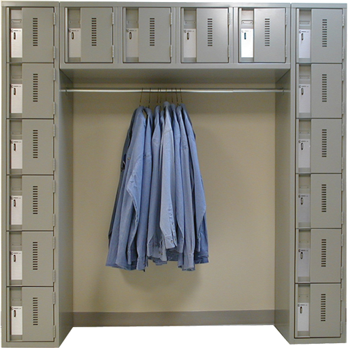 Archettes Concorde Heavy Duty Lockers, 16 -tier, Bank of 3, 18" x 72" x 72", Steel Ottawa Fastener Supply
