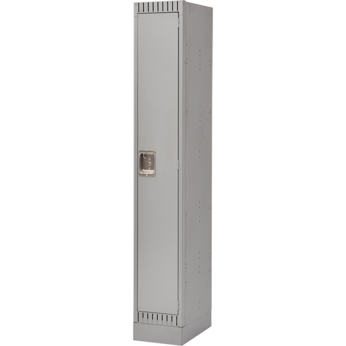 Assembled Lockers, 12" x 18" x 72", Steel, Grey, Rivet (Assembled) Ottawa Fastener Supply