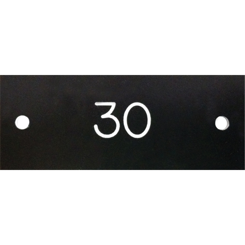 Locker Number Plates Ottawa Fastener Supply