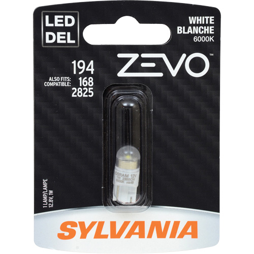 195 Zevo&reg; Mini Automotive Bulb, LED, 0.7 W, White Ottawa Fastener Supply