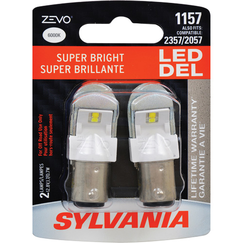 1157 Zevo&reg; Mini Automotive Bulb, LED, 1.7 W, White Ottawa Fastener Supply