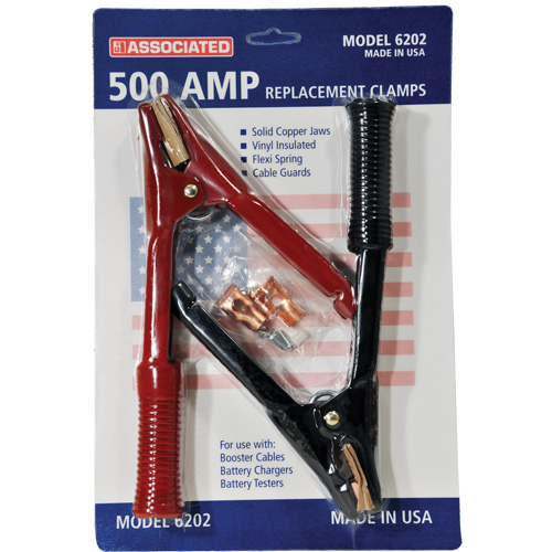 500 Amp Professional Heavy-Duty Booster Cable Clamps Ottawa Fastener Supply