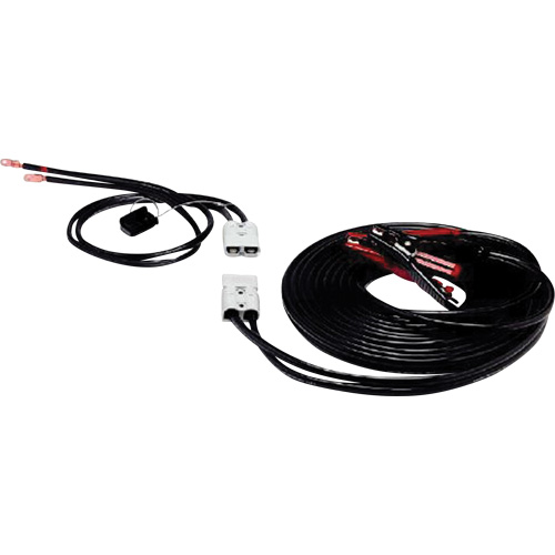 Heavy-Duty Fully Insulated Clamps with Side Terminal Adapters, 4 AWG, 500 A, 30' Cable Ottawa Fastener Supply