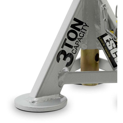 Performance Shorty Low Profile Jack Stands, 3 tons Capacity, 11" - 17" H Ottawa Fastener Supply