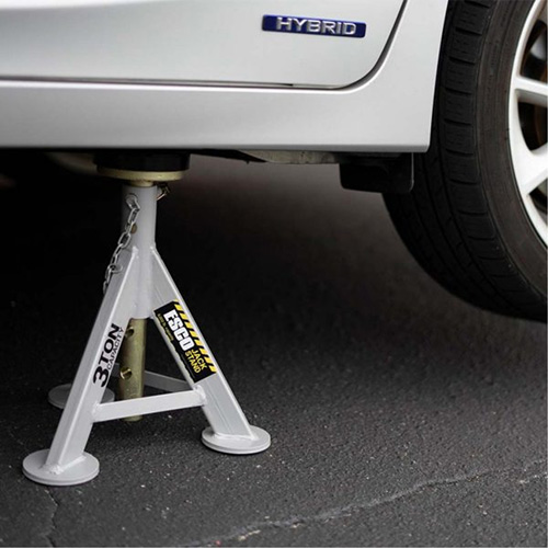 Performance Shorty Low Profile Jack Stands, 3 tons Capacity, 11" - 17" H Ottawa Fastener Supply