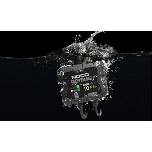 Chargeur de batterie embarqu&eacute; &agrave; 1 sortie de 10 amp&egrave;res GenPro10X1 Genius Ottawa Fastener Supply