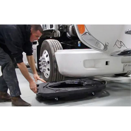 Bac de vidange d'huile pour camion &agrave; profil bas avec couvercle Ottawa Fastener Supply