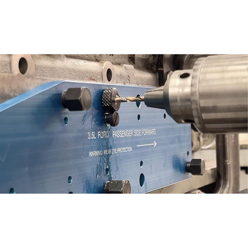 Manifold Drill Template for Ford 3.5L Ecoboost Ottawa Fastener Supply