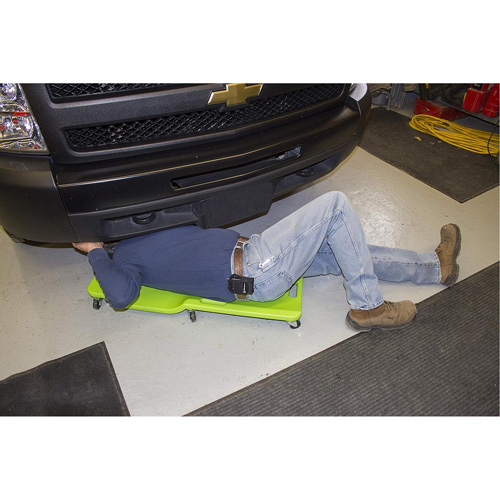 Neon Green Low Profile Plastic Creeper Ottawa Fastener Supply