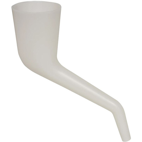 Translucent Right Angle Funnel, Plastic Ottawa Fastener Supply