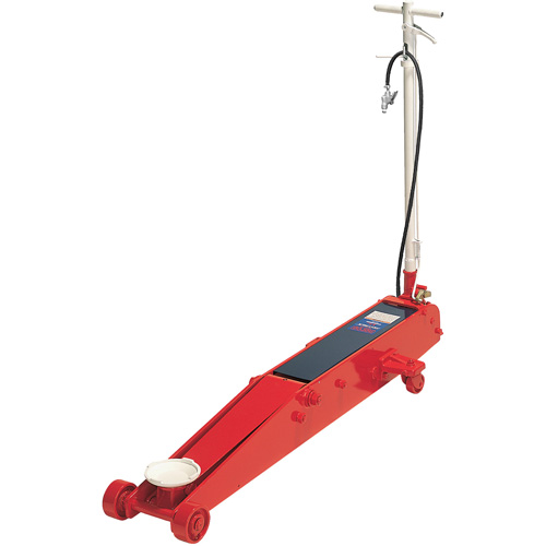 Floor Jack, 5 Ton(s) Capacity, 5-5/8" Lowered, 27-1/4" Raised, Air Hydraulic Ottawa Fastener Supply