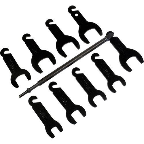 10-Piece Pneumatic Fan Clutch Wrench Set Ottawa Fastener Supply