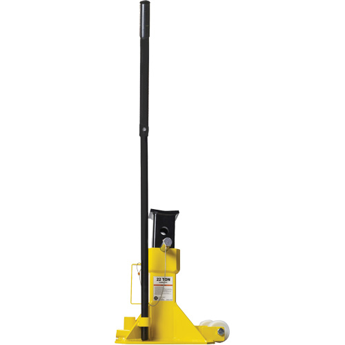 EZ-Wheel Jack Stand, Locking Pin, 22 Tons Capacity, 13-1/2" - 20" H Ottawa Fastener Supply