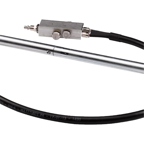 Portable 2-Stage Jack, 11 Ton(s)/22 Ton(s), Air Hydraulic Ottawa Fastener Supply