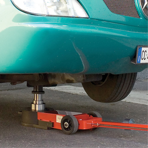 3-Stage Jack, 17 Ton(s)/33 Ton(s)/66 Ton(s), Air Hydraulic Ottawa Fastener Supply