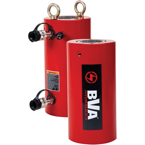 High Tonnage Double Acting Hydraulic Cylinder, 9.84" Stroke, 100 Ton(s) Capacity, 10000 PSI Ottawa Fastener Supply