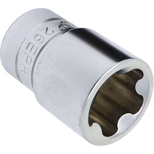 5-Point EPR Torx Socket Set, 16 Pieces, 1/4"/3/8"/1/2" Drive Size Ottawa Fastener Supply