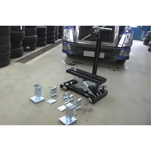 Floor Service Jack, 14 Ton(s) Capacity, 8-1/4" Lowered, 20" Raised, Air Hydraulic Ottawa Fastener Supply