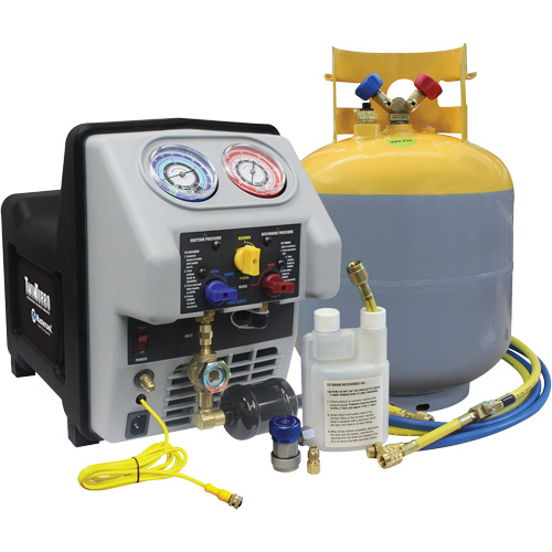 Twin Turbo Refrigerant Recovery System with 50 Lb DOT Tank Ottawa Fastener Supply