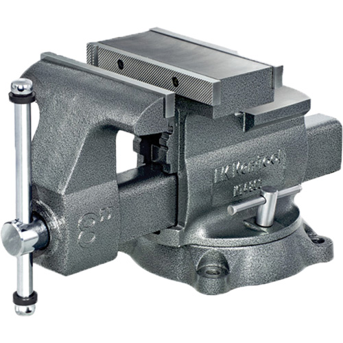 &eacute;tau r&eacute;versible pour m&eacute;canicien professionnel KT4800, Largeur des m&acirc;choires 8", Profondeur de la gorge 4-7/8", Base Pivotant Ottawa Fastener Supply