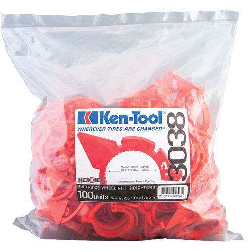 HexChex Multi-Size Loose Wheel Nut Indicator Ottawa Fastener Supply