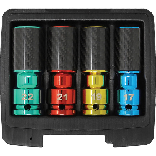 Lug Socket Set with Carbon Fiber Sleeves Ottawa Fastener Supply