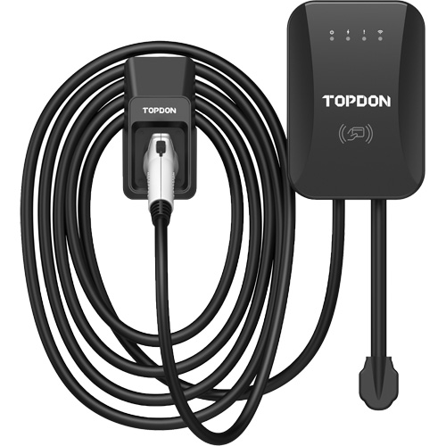 Chargeur r&eacute;sidentiel PulseQ AC pour VE avec mode identification par radiofr&eacute;quence (RFID), 40 A, Niveau 2 CA, Connecteur Type 1 (SAE J1772) Ottawa Fastener Supply