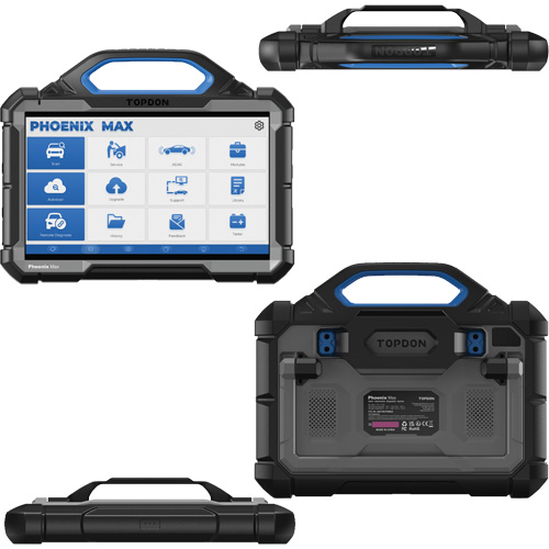 Outil de diagnostic Phoenix Max de niveau &eacute;quipement original de 13,3" avec station daccueil et oscilloscope &agrave; 4 voies Ottawa Fastener Supply