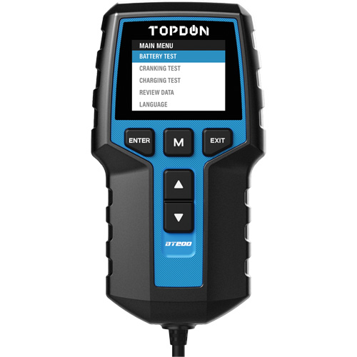 Testeur de batterie 12?V et de syst&egrave;mes 12?V/24?V BT200 Ottawa Fastener Supply