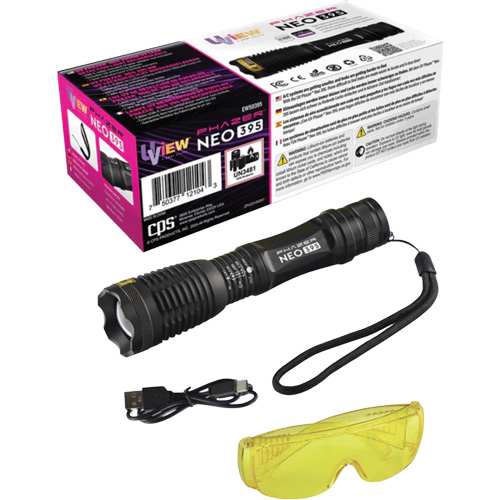 UView&reg; Phazer NEO 395 Rechargeable UV Leak Detection Light Ottawa Fastener Supply