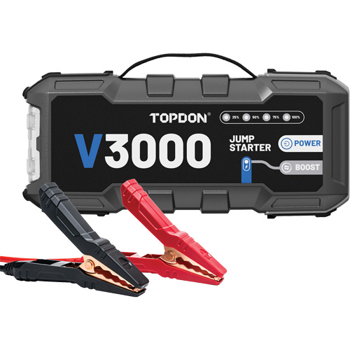 V3000 Jump Starter, Power Bank & Flashlight Ottawa Fastener Supply