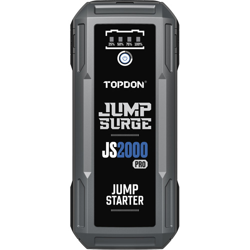 D&eacute;marreur de secours, banque d'alimentation et lampe de poche JumpSurge2000Pro &agrave; 2500 A de pointe Ottawa Fastener Supply