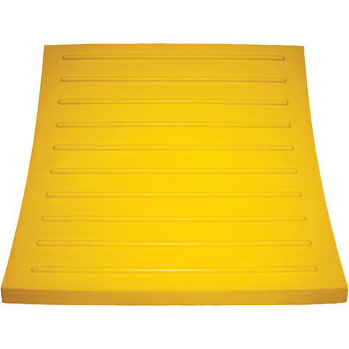 Cale de roue, Polyur&eacute;thane, Jaune, 15-1/4" la x 12-1/8'' p x 10-3/4" h Ottawa Fastener Supply
