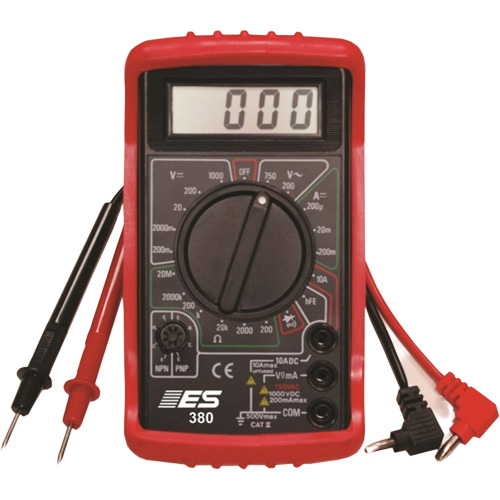Digital Multimeter with Holster Ottawa Fastener Supply