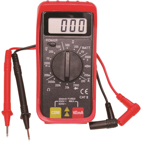 Digital Mini Multimeter with Holster Ottawa Fastener Supply
