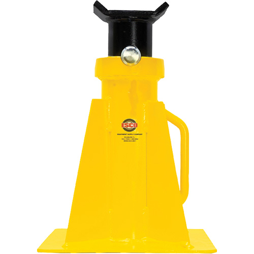 Support de v&eacute;rin &agrave; goupille, Tige verrouillable, Capacit&eacute; de 25 tonnes, 15-3/4" - 26-3/4" h Ottawa Fastener Supply