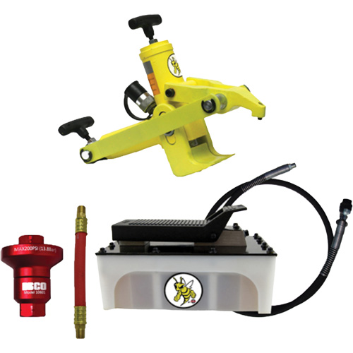 Ensemble de brise-talon de style combin&eacute; Yellow Jackit Ottawa Fastener Supply