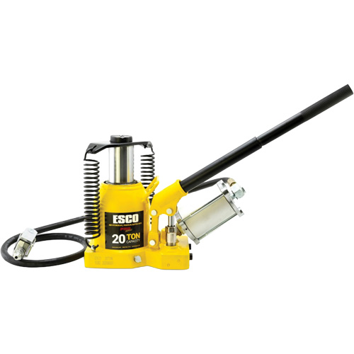 Cric bouteille de s&eacute;rie Pro "Shorty", 20 tonne(s), Air comprim&eacute;/hydraulique, 12-5/8" Hauteur &eacute;lev&eacute;e Ottawa Fastener Supply