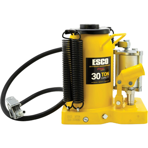 Cric-bouteille de s&eacute;rie Pro, 30 tonnes, Air comprim&eacute;/hydraulique, 20" Hauteur &eacute;lev&eacute;e Ottawa Fastener Supply